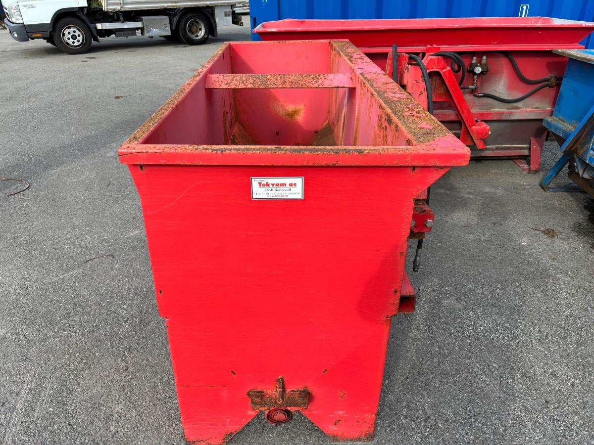 Tokvam SMA800 strøer – 800 liter - Bredde 207 - A-Ramme