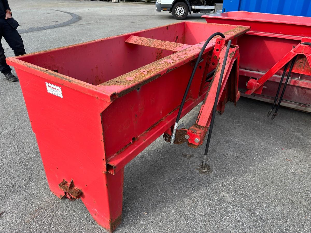 Tokvam SMA800 strøer – 800 liter - Bredde 207 - A-Ramme