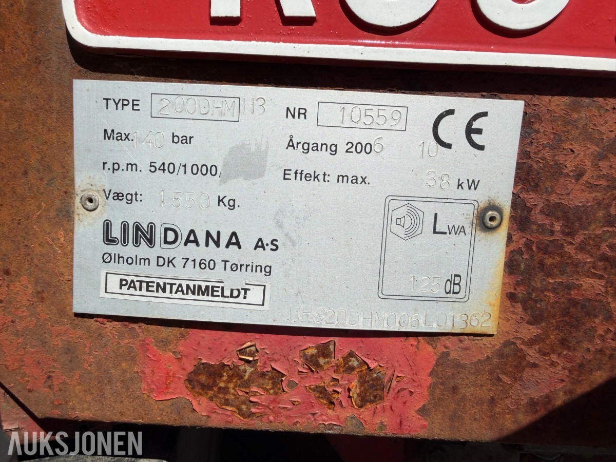2006 Lindana 200D-M13 fliskutter