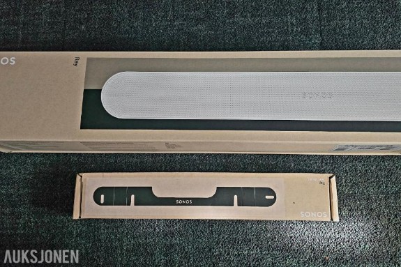 Sonos Ray lydplanke/soundbar + veggfeste [ny]