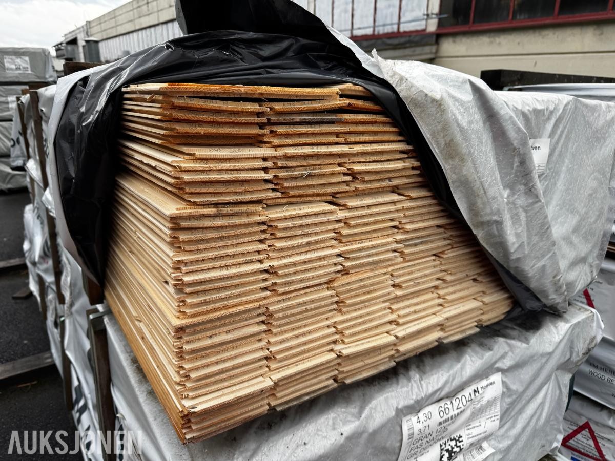 Kledning gran FAS NAT 12x120 mm 1281 meter