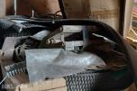 1990 John Deere 550 rundballepresse med variabelt kammer