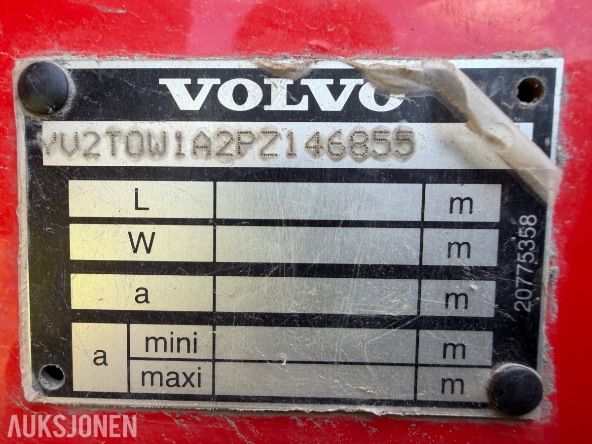 2024 mod. Volvo FL Bergningsbil. Kun 24066 km.