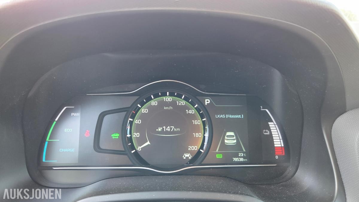 2017 Hyundai IONIQ, 120hk Rep objekt , 78000km
