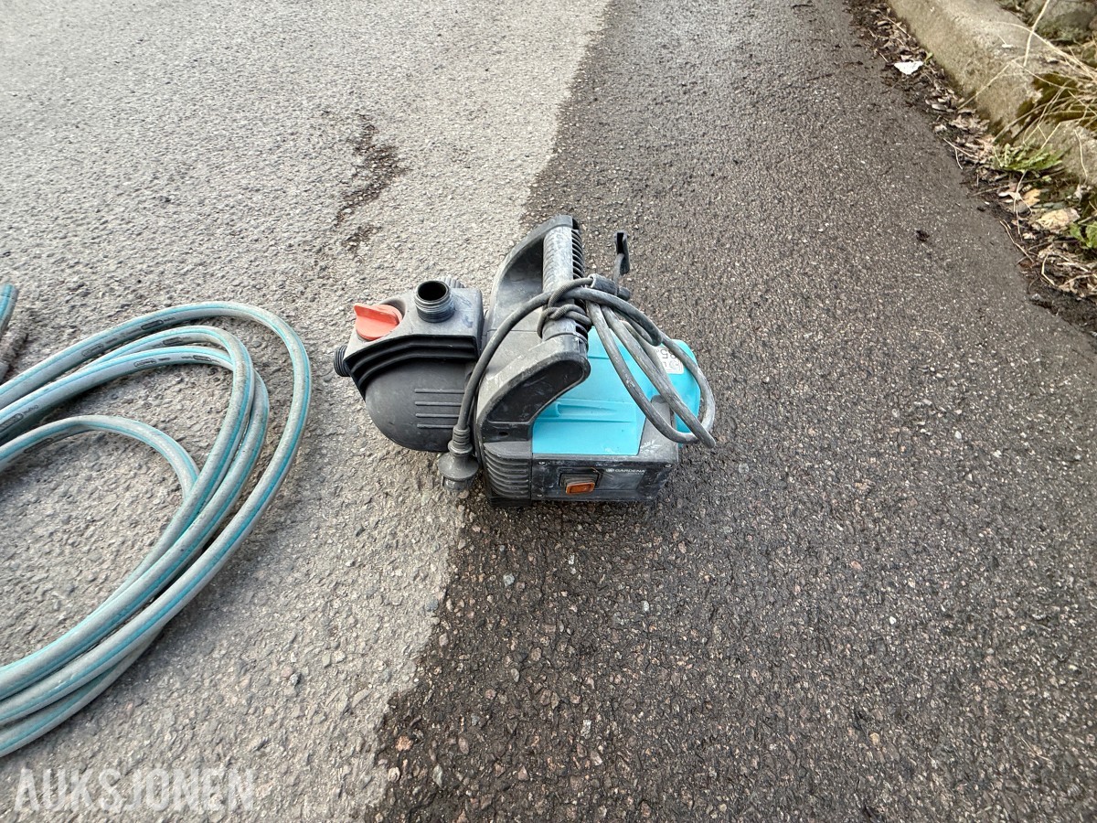 Hagepumpe / vannpumpe – Husqvarna 3500/4 med slange