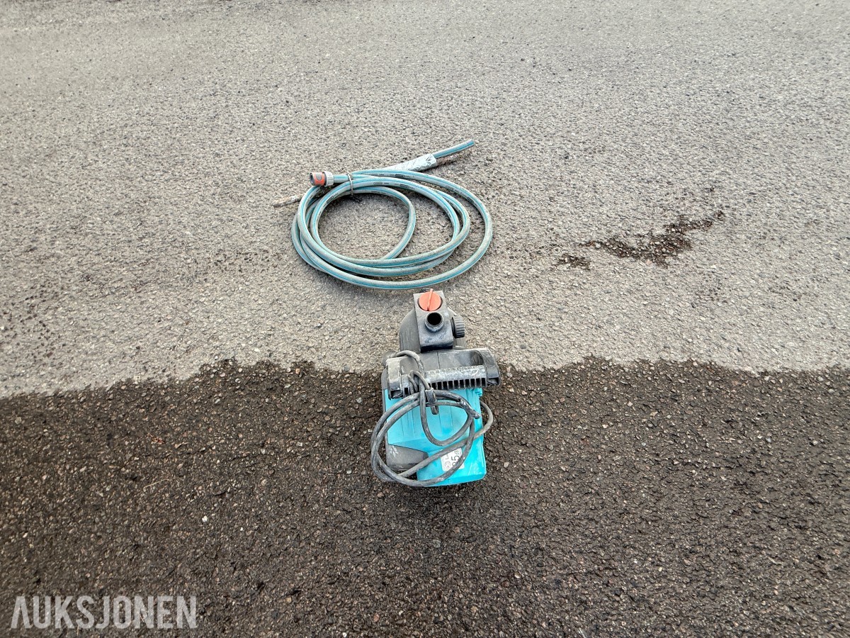 Hagepumpe / vannpumpe – Husqvarna 3500/4 med slange
