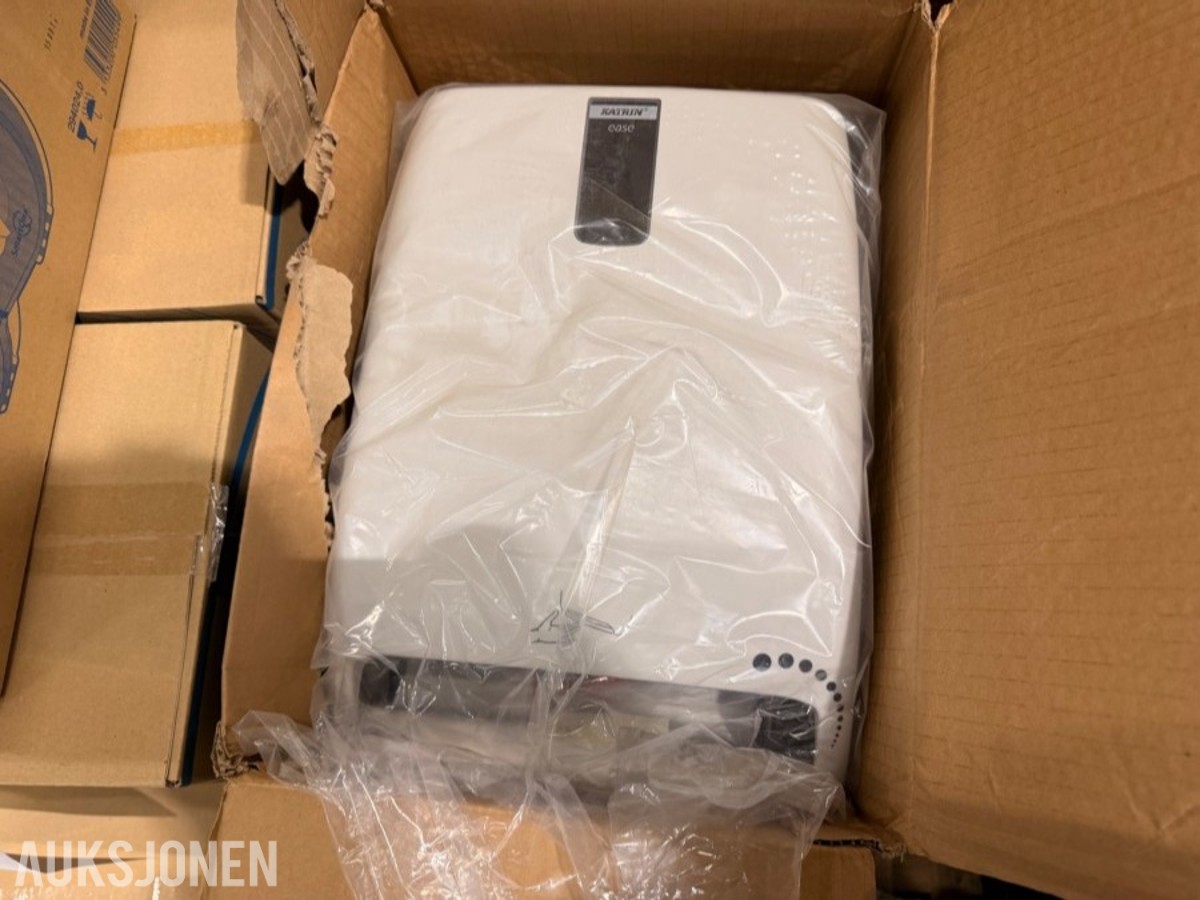 Parti med dispensere for tørkepapir og toalettpapir – 15 stk