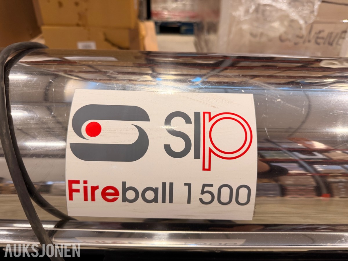 SIP Fireball 1500 diesel byggvarmer / varmekanon – 43 kW