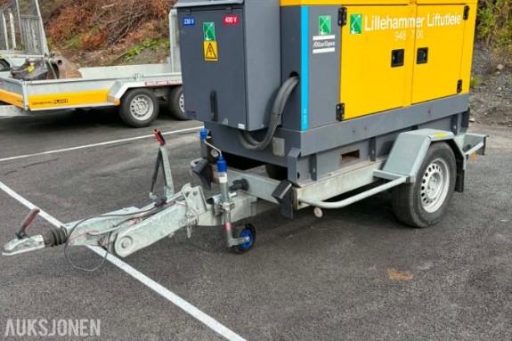 2020 Atlas Copco Qas 40 kompressor