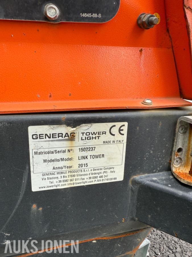 2015 Generac Link tower 7m