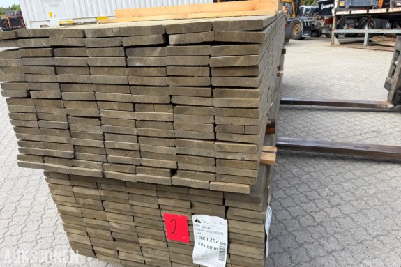 Terrassebord 28 x 145 1 sort Furu. Med endesprekk