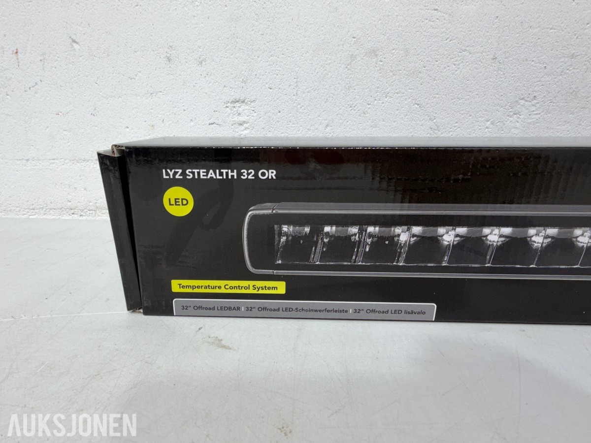 Lyzzpro Premium LED-barer og arbeidslys - Stealth-serie