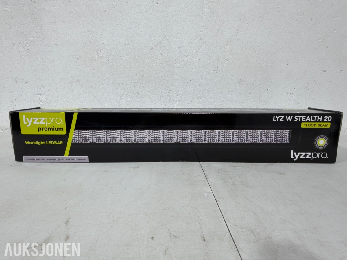Lyzzpro Premium LED-barer og arbeidslys - Stealth-serie