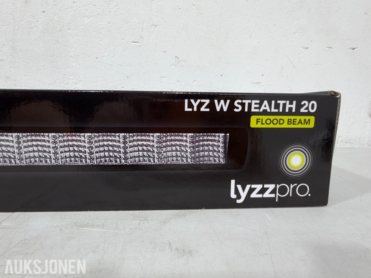 Lyzzpro Premium LED-barer og arbeidslys - Stealth-serie