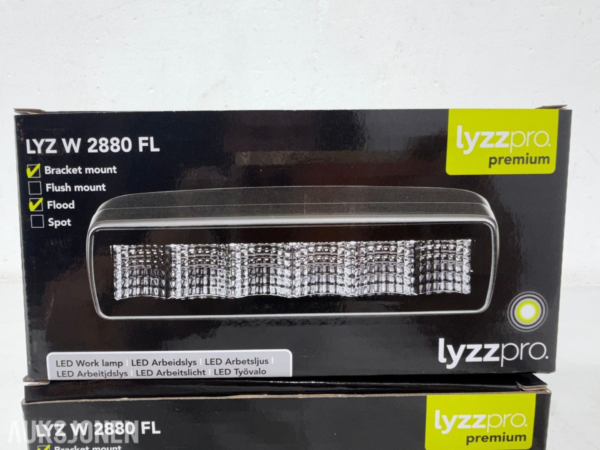 Lyzzpro Premium LED-barer og arbeidslys - Stealth-serie