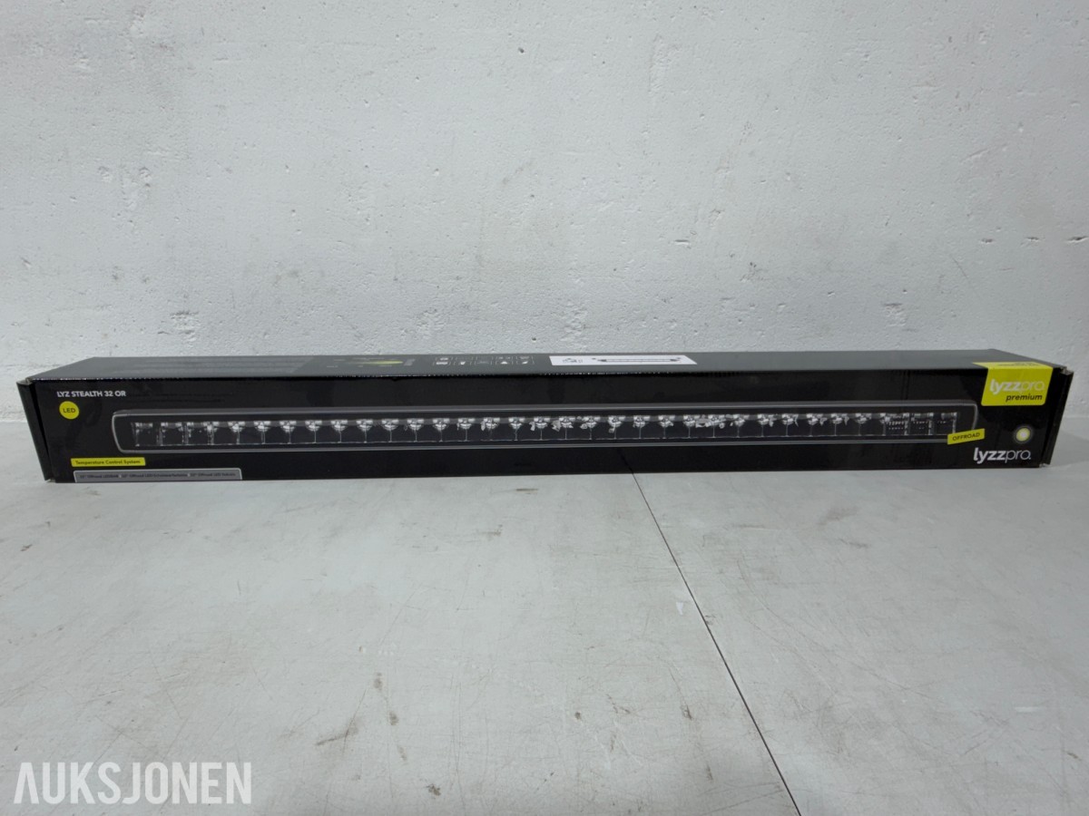 Lyzzpro Premium LED-barer og arbeidslys - Stealth-serie