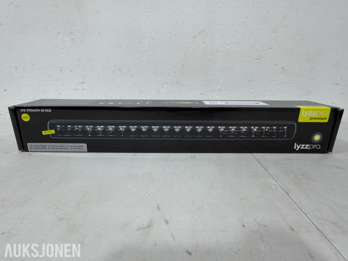 Lyzzpro Premium LED-barer og arbeidslys - Stealth-serie
