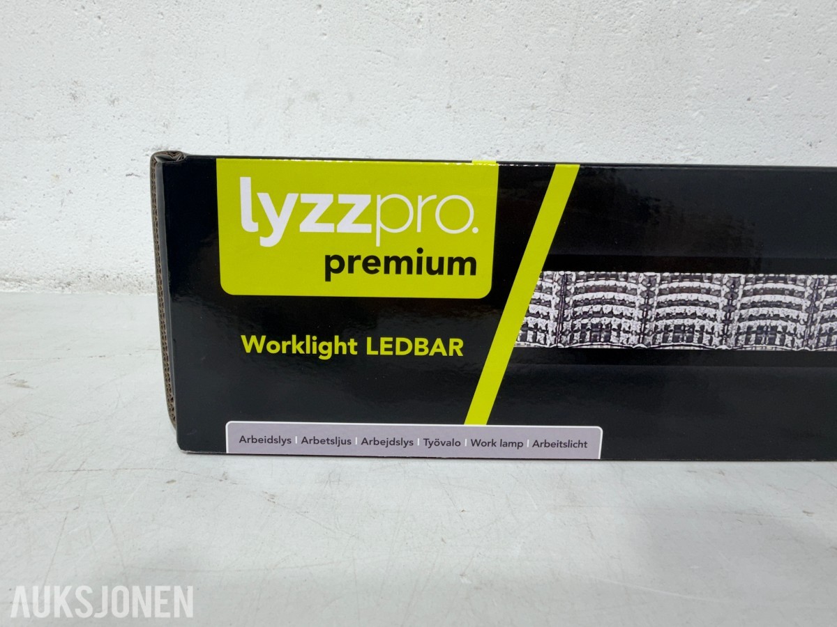 Lyzzpro Premium LED-barer og arbeidslys - Stealth-serie