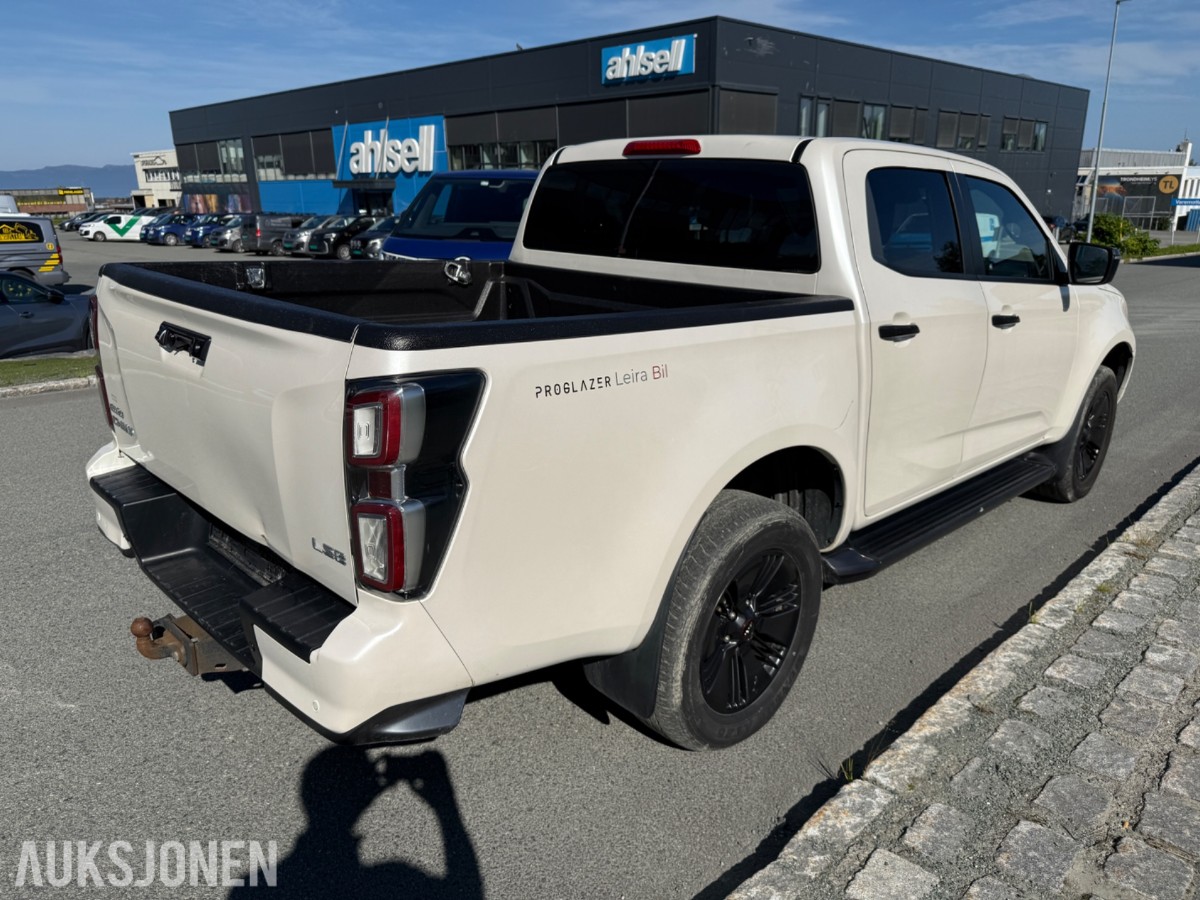 2021 Isuzu D-max 1,9 163HK 4x4 AUT 4D HENGERFESTE CRUISE