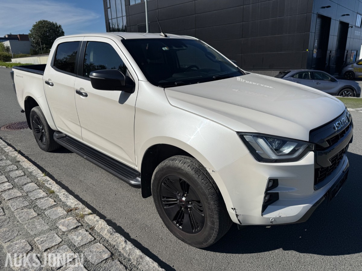2021 Isuzu D-max 1,9 163HK 4x4 AUT 4D HENGERFESTE CRUISE