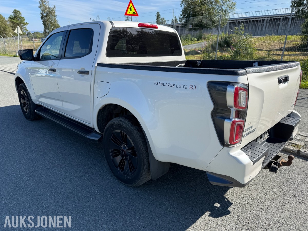 2021 Isuzu D-max 1,9 163HK 4x4 AUT 4D HENGERFESTE CRUISE