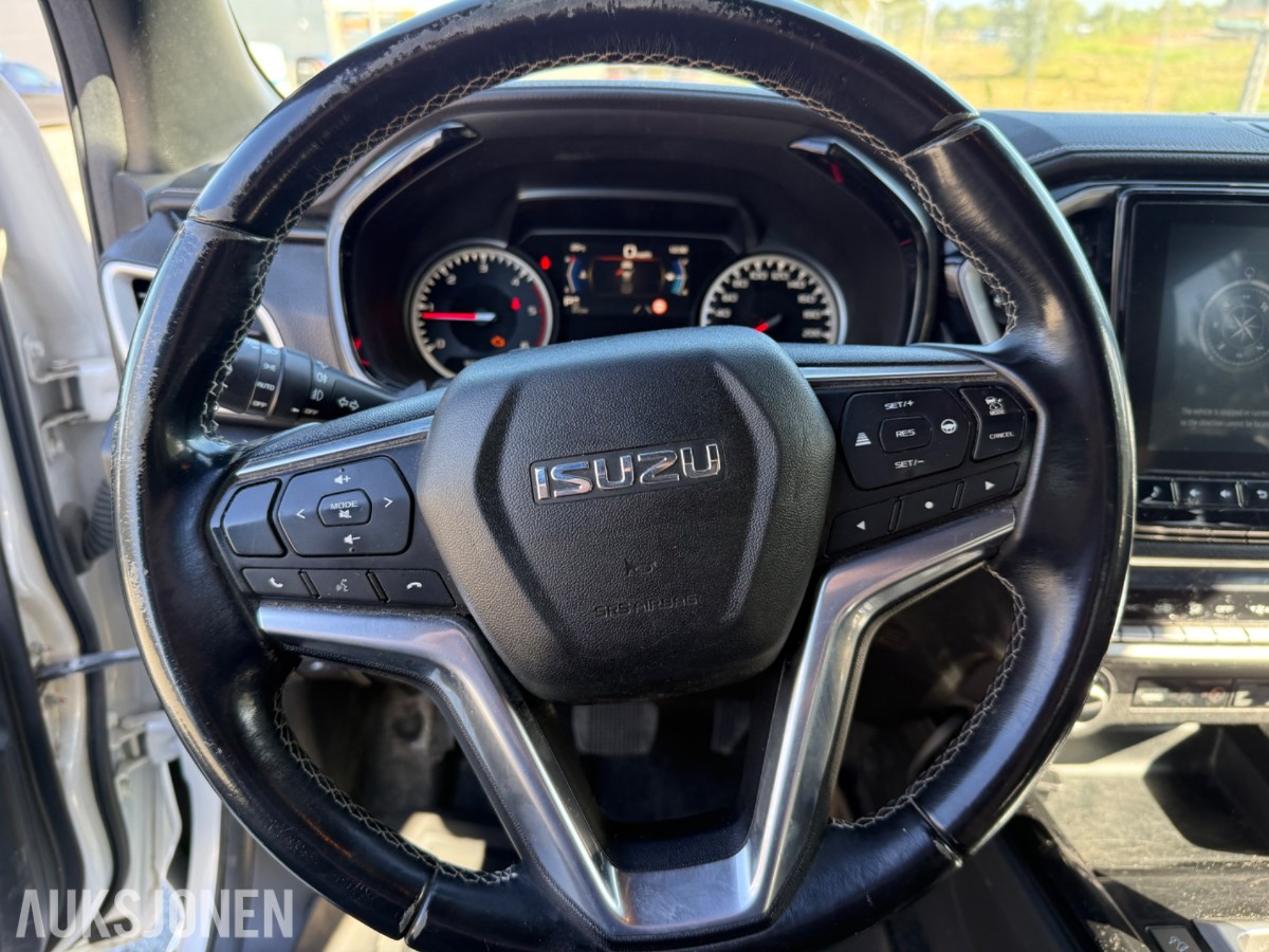 2021 Isuzu D-max 1,9 163HK 4x4 AUT 4D HENGERFESTE CRUISE