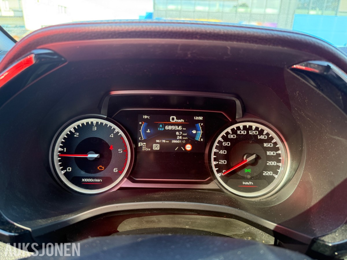 2021 Isuzu D-max 1,9 163HK 4x4 AUT 4D HENGERFESTE CRUISE