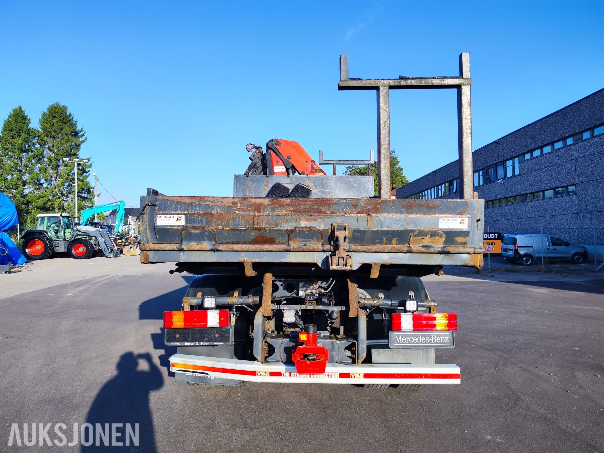 2003 Mercedes-Benz 1828A/42AT 4X4 PLANBIL MED PALFINGER KRAN