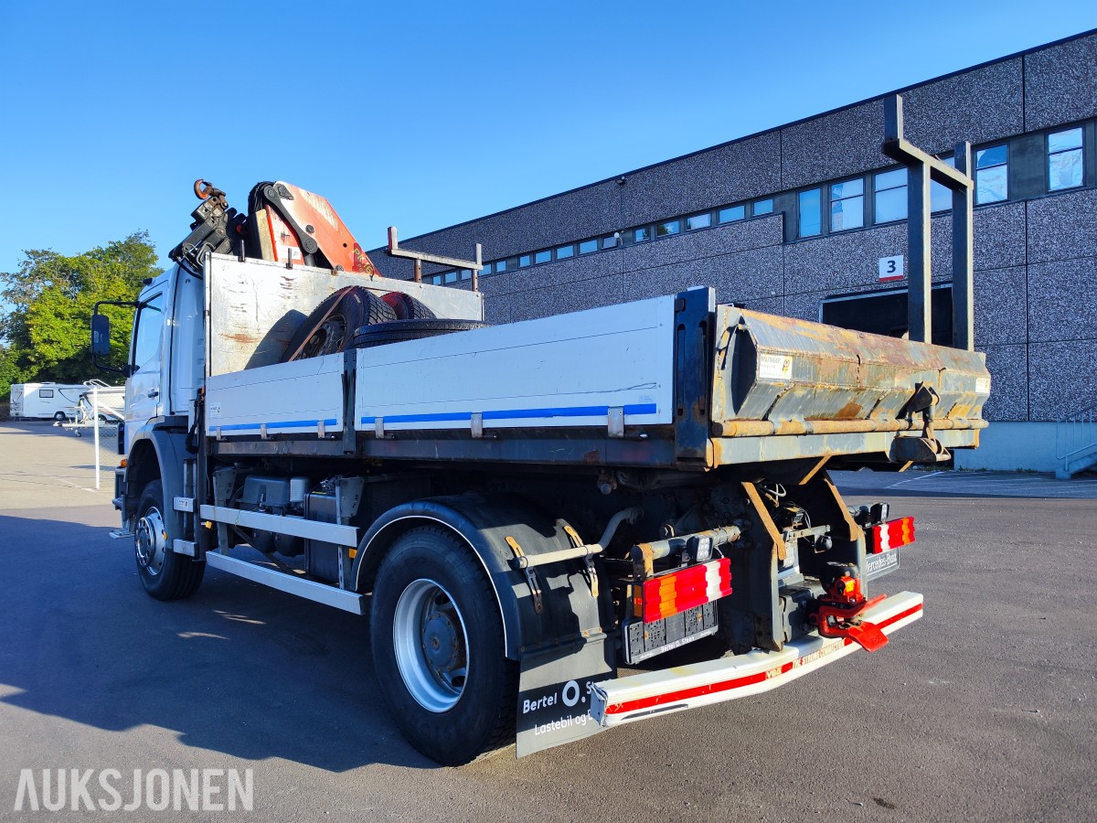 2003 Mercedes-Benz 1828A/42AT 4X4 PLANBIL MED PALFINGER KRAN