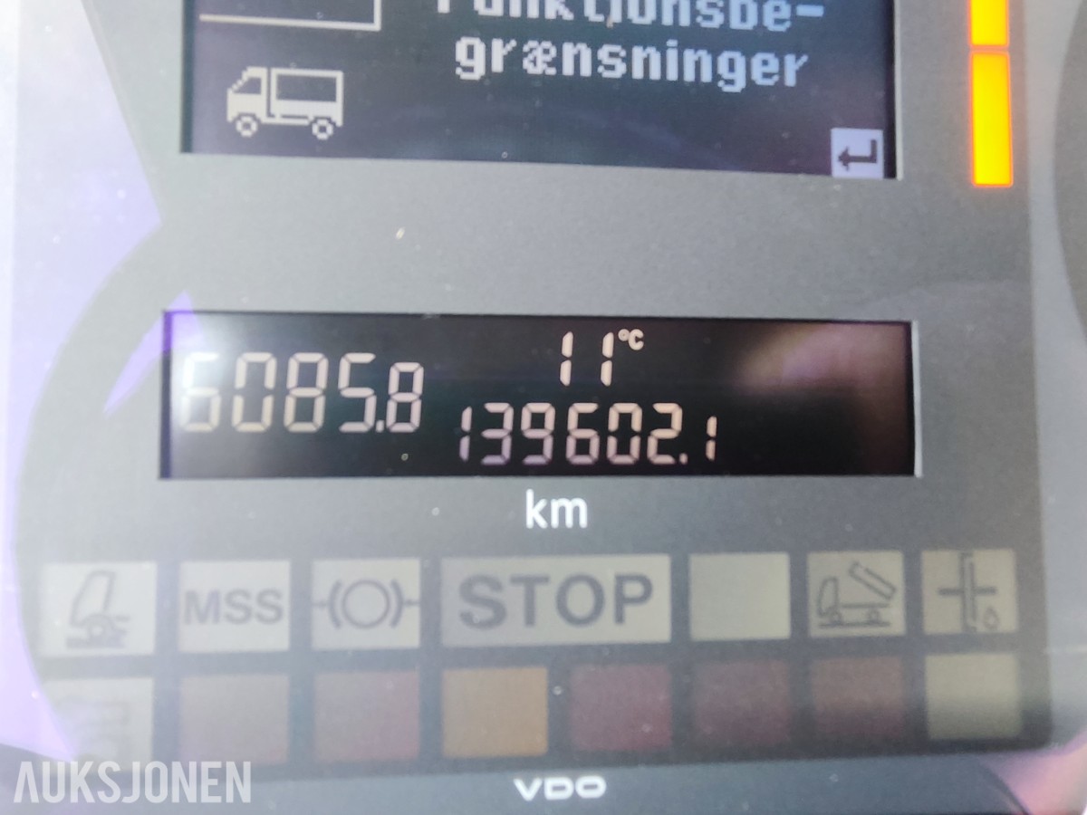 2003 Mercedes-Benz 1828A/42AT 4X4 PLANBIL MED PALFINGER KRAN