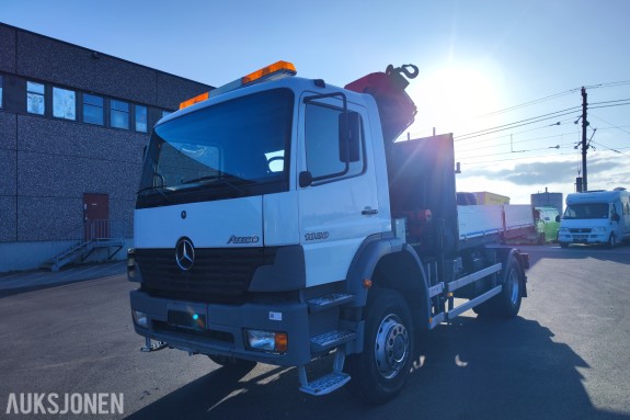 2003 Mercedes-Benz 1828A/42AT 4X4 PLANBIL MED PALFINGER KRAN