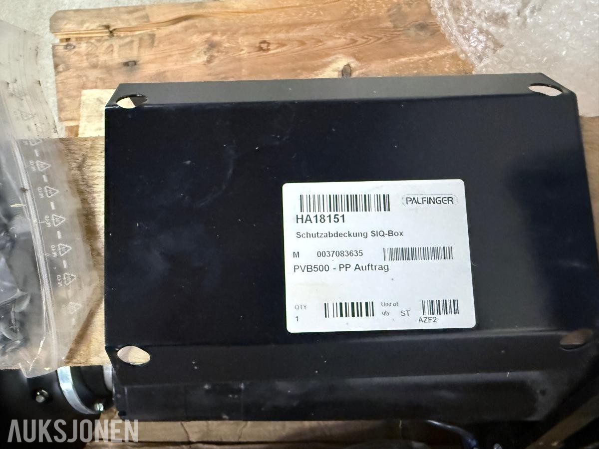 Palfinger BS1323B+SIQ støtteben/stabilisator – komplett med SIQ-deler – 105 kg