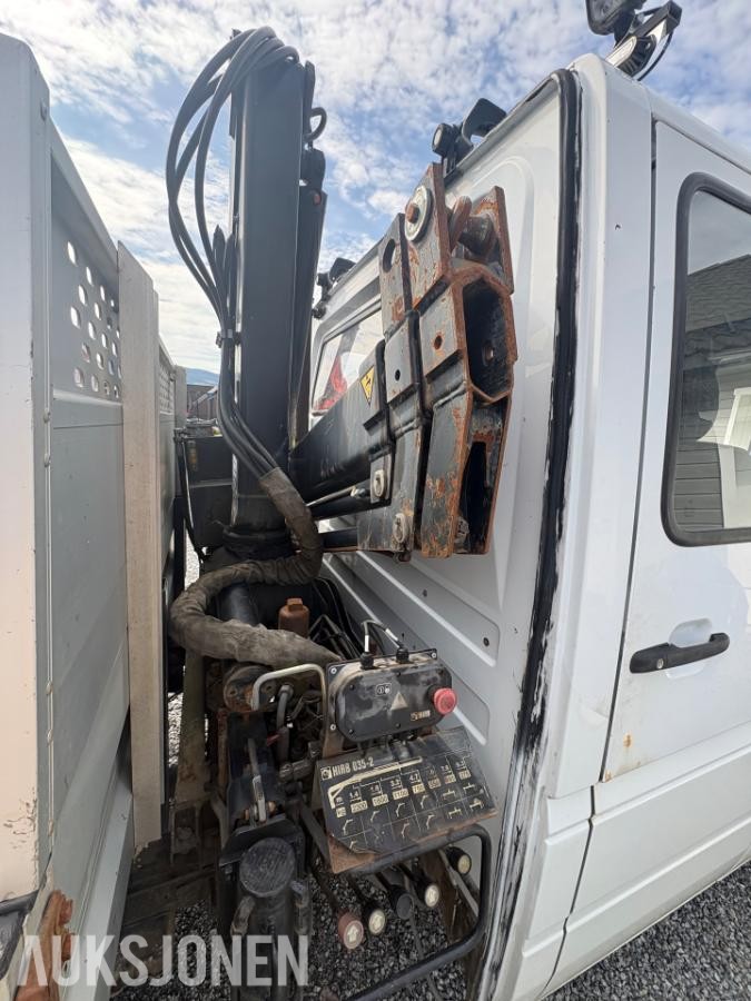 2001 Mercedes-Benz Sprinter kranbil EU ok til 04.2027