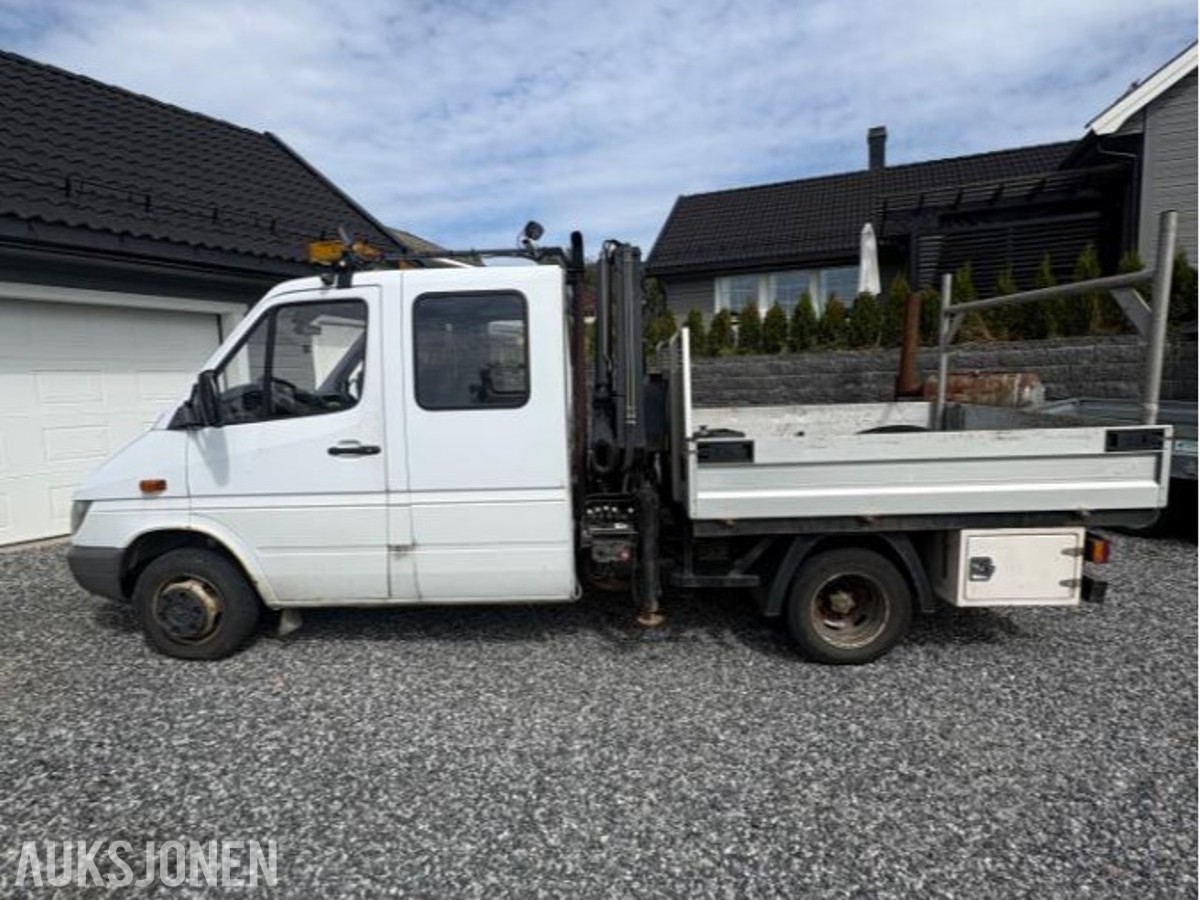2001 Mercedes-Benz Sprinter kranbil EU ok til 04.2027