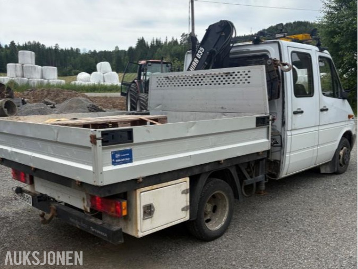 2001 Mercedes-Benz Sprinter kranbil EU ok til 04.2027