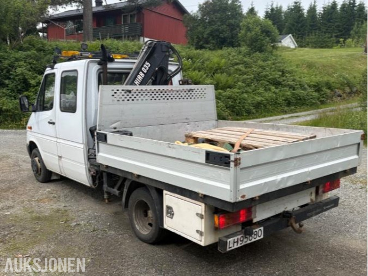2001 Mercedes-Benz Sprinter kranbil EU ok til 04.2027