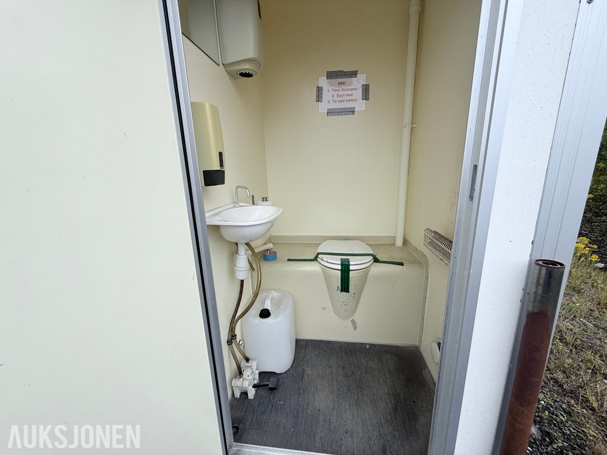 Arnpro mannskapsvogn - toalett
