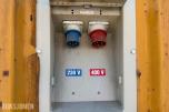 1984 Verksted container 20 fot isolert med innhold ( 01 )