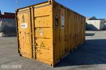 1984 Verksted container 20 fot isolert med innhold ( 01 )