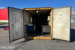 1984 Verksted container 20 fot isolert med innhold ( 01 )