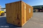 1984 Verksted container 20 fot isolert med innhold ( 01 )