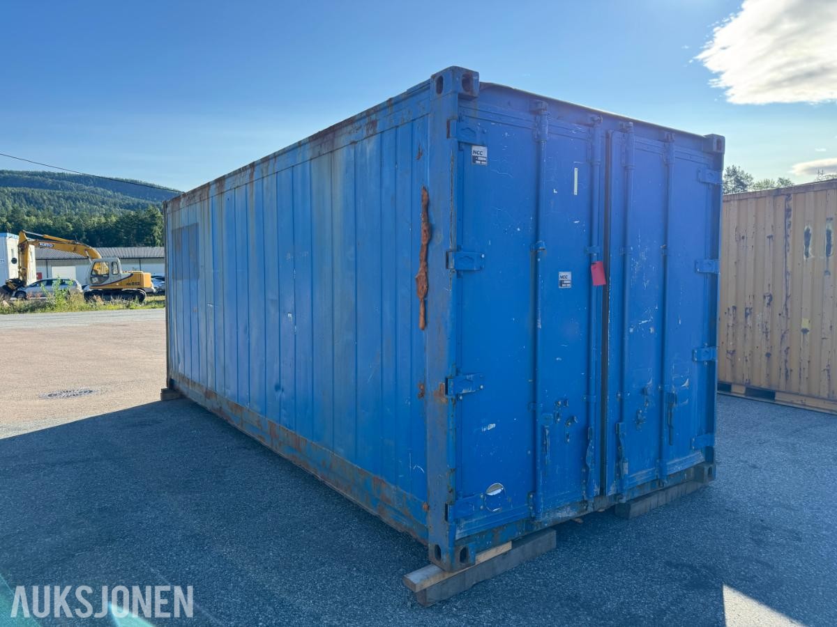 Lager container 20 fot isolert med reoler / skap ( 02 )