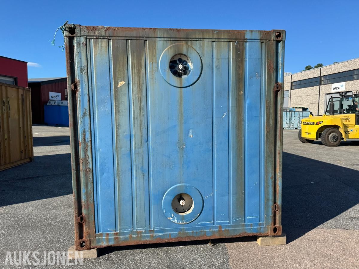 Lager container 20 fot isolert med reoler / skap ( 02 )