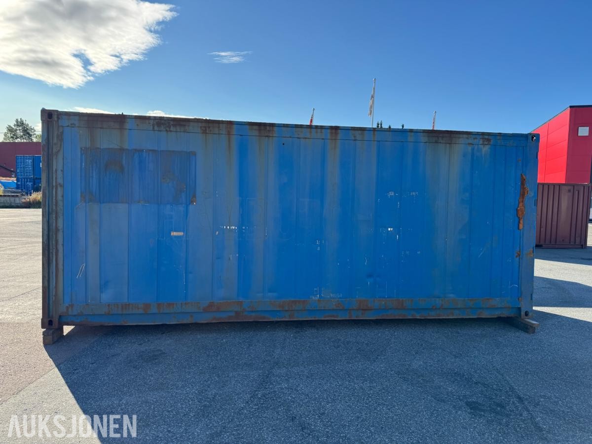 Lager container 20 fot isolert med reoler / skap ( 02 )