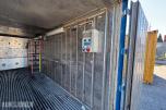 Lager container 20 fot isolert med reoler / skap ( 02 )