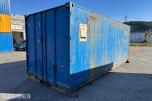 Lager container 20 fot isolert med reoler / skap ( 02 )