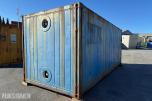 Lager container 20 fot isolert med reoler / skap ( 02 )