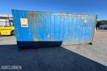 Lager container 20 fot isolert med reoler / skap ( 02 )