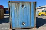 Lager container 20 fot isolert med reoler / skap ( 02 )