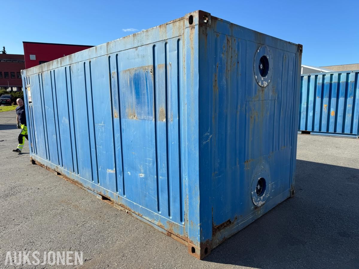 Verksted container 20 fot isolert med innhold ( 04 )